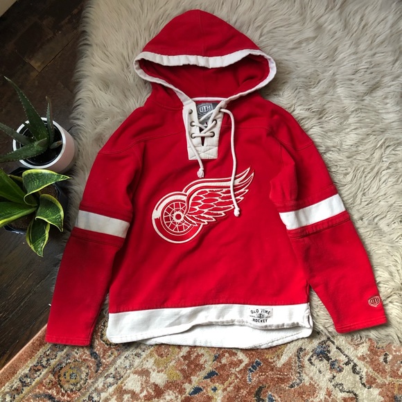 hockey lacer hoodie
